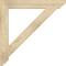 Ekena Millwork Traditional Slat Rough Sawn Bracket, Douglas Fir, 4"W x 32"D x 32"H BKT04X32X32TRA06RDF - alternate 4